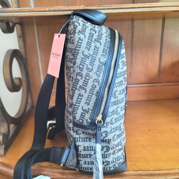 New Juicy Couture Black Red Backpack Handbag Forget Me Not Diaper  Bag main image 5